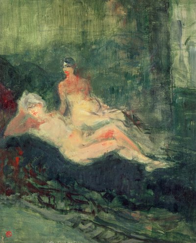 Mesalina (detalle), 1900 de Henri de Toulouse Lautrec